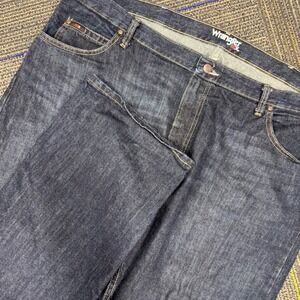 Wrangler 20X Jeans Mens 42x32 Dark Wash Denim Relaxed Fit Cowboy‎ Western